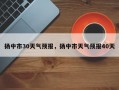 扬中市30天气预报，扬中市天气预报40天