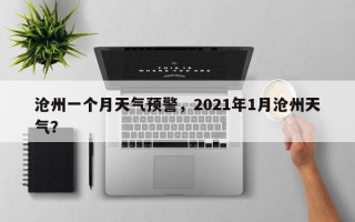 沧州一个月天气预警，2021年1月沧州天气？