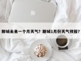 聊城未来一个月天气？聊城1月份天气预报？
