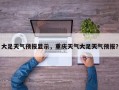大足天气预报显示，重庆天气大足天气预报？