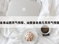 未来山西天气预报，山西省未来几天天气预报