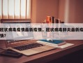 冠状病毒疫情最新疫情，冠状病毒肺炎最新疫情？