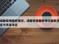 成都疫情最新情况，成都疫情最新情况最新消息今天青羊区