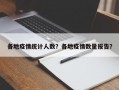 各地疫情统计人数？各地疫情数量报告？