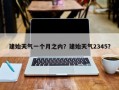建始天气一个月之内？建始天气2345？