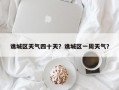 谯城区天气四十天？谯城区一周天气？