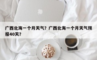 广西北海一个月天气？广西北海一个月天气预报40天？